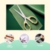 6.3 "Stainless Steel Office Scissors - Durable Multi-Purpose Shears for Home, School, Crafting & Office Use, Ergonomic Ambidextrous Design with Sharp Blades view 4
