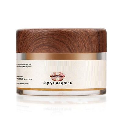 TV Sugary Lips - Lip Scrub (with Cane Sugar, Sunflower Oil & Mango Butter), Dead skin Removal, Brighter, Cleaner, Softer Lips, 15gm