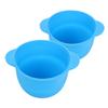 DONFAMDS 2pcs Silicone Wax Warmer Liners Reusable Wax Melt Bowls for Hair Removal and Waxing Portable and Waxing Machine Accessories for Smooth Skin Care view 1