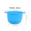 DONFAMDS 2pcs Silicone Wax Warmer Liners Reusable Wax Melt Bowls for Hair Removal and Waxing Portable and Waxing Machine Accessories for Smooth Skin Care view 2
