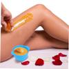 DONFAMDS 2pcs Silicone Wax Warmer Liners Reusable Wax Melt Bowls for Hair Removal and Waxing Portable and Waxing Machine Accessories for Smooth Skin Care view 4