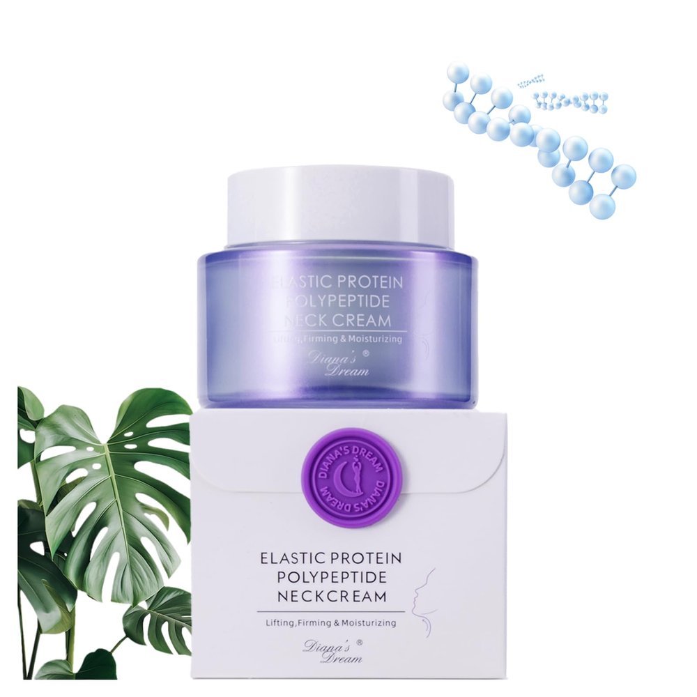 DIANA'S DREAM Neck Firming Cream, Neck Creams for Tightening and Firming, Anti-Aging Neck Moisturizer Creams for Tightening Sagging Skin and Hydrating, 1.7 oz
