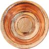 Hand-Hammered Copper Basin, Portable Pedicure Copper Bowls, Relaxation Pedicure Basin, 8L Capacity, Diameter 41 Cm, for Wedding Celebration, Face Washing, Foot Bath and Soaking Feet view 1