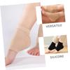 Gogogmee 2pairs Moisturizing Gel Heel Socks for Women Men Crack Prevention Foot Care Socks Elastic Ankle Support Silicone view 3