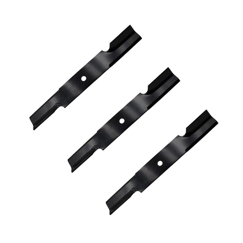 Replacement part fits 3 Xht Hd Blades Fits Exmark 1-303283 1-303495 1-303527 1-633482 1-633484 52" CHStet27958