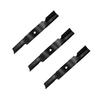 Replacement part fits 3 Xht Hd Blades Fits Exmark 1-303283 1-303495 1-303527 1-633482 1-633484 52" CHStet27958 view 1