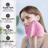 Microfiber Waffle Face Towels, 4 Pieces, Soft, Absorbent, Fast Drying, Lint Free (Pink) view 4