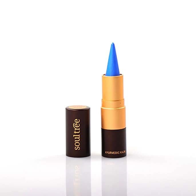 Ayurvedic Kajal .Soul. tree's | True Blue 006 Shade - 3gm (True Blue)