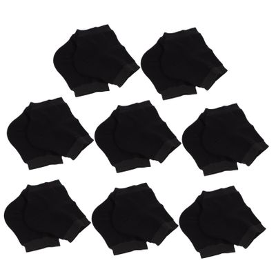 ARTSEWPLY 10 Pairs of Silicone Heel Socks for Cracked Heels Washable and Reusable Protectors Breathable Anti-Crack Foot Sleeves for Winter Use