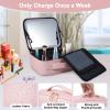 ACAGALA Makeup Bag Partition Organizer Large Capacity Travel Cosmetic Storage Bag view 3