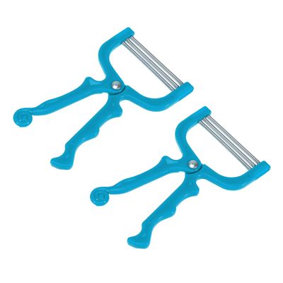Beatifufu Facial Hair Remover Tool 2pcs Manual Hair Epilator for Women Portable Easy to Use