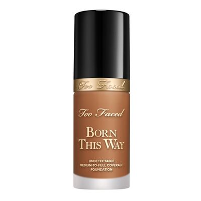 Too Faced Born This Way Natural Finish Longwear Liquid Foundation | Medium-To-Full Coverage | Hydrating + Oil Free, 1.01 fl. oz.