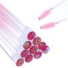 200 Pcs Lash Spoolies with Tube Pink Disposable Mascara Wands with Tube Set 100 Pcs Empty Mascara Tubes 100Pcs Portable Eyelash Spoolies for Eyelash Extensions Lash Applicator Tool view 3