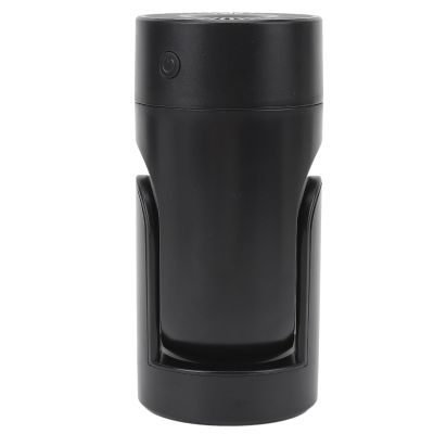 Portable Mini Humidifier Silent Running Portable Mini Humidifier, USB Charging, Compact Design for Bedroom, Office, Car (Black)
