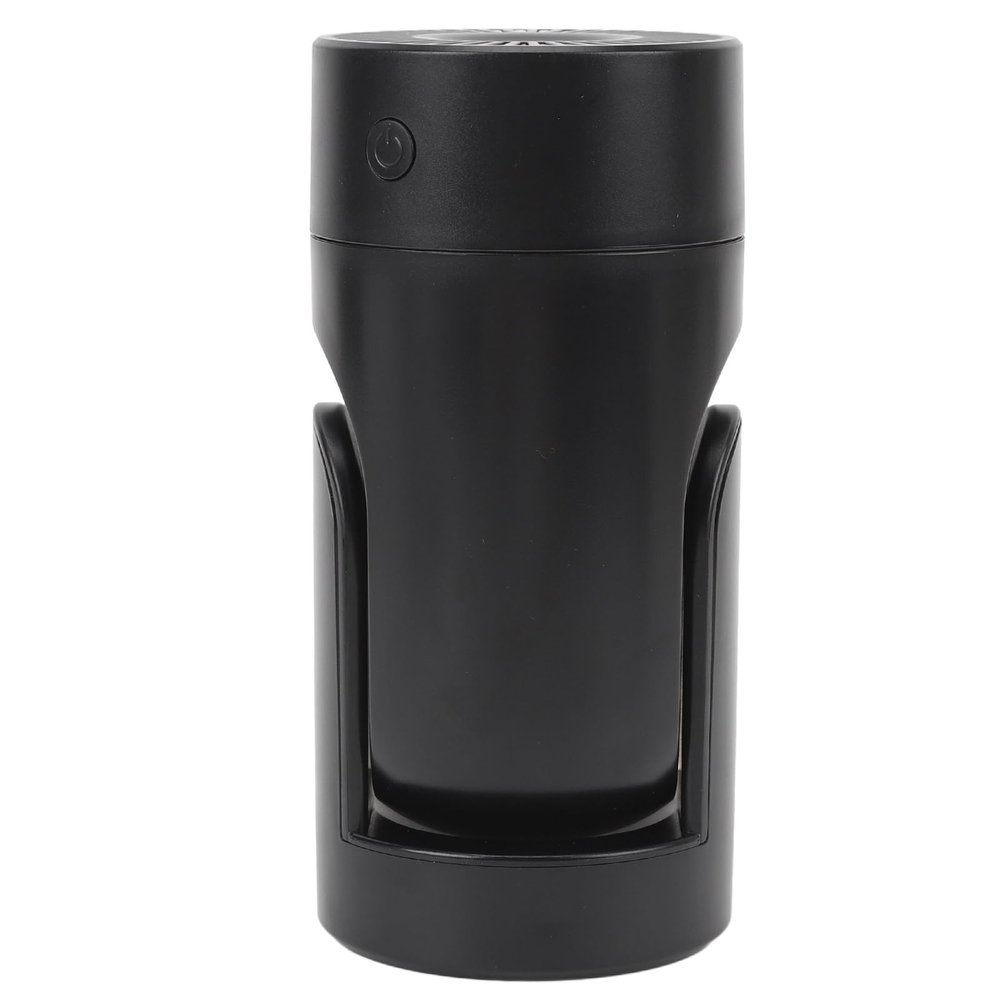 Portable Mini Humidifier Silent Running Portable Mini Humidifier, USB Charging, Compact Design for Bedroom, Office, Car (Black)