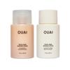 OUAI Thick Hair Shampoo & Conditioner Set, Travel Size - Moisturizing Shampoo & Conditioner - With Keratin, Marshmallow Root, Shea Butter & Avocado Oil - Sulfate, Paraben & Phthalate Free (3 Oz) view 1