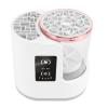 USB Electric Makeup Brush Cleaner & Dryer - 850RPM, 2H/5H Timer, Detachable Design, Clear View Cleaning view 2