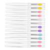 Beaupretty 12pcs Portable Lip Brush Covers Multi-color Lip Gloss Applicator Wands for Easy Makeup Application Travel-friendly and Easy to Clean view 1
