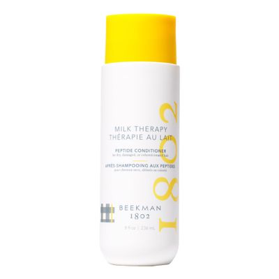 Beekman 1802 Milk Therapy Peptide Conditioner  Boosts Hair Softness & Shine with Goat Milk Proteins, Brazilian Flex Peptide Bond & Hydrolyzed Collagen, Safe for Color-Treated Hair, 8.45 fl oz