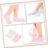 DEARMAMY 2Pairs Moisturizing Socks for Dry Cracked Feet Softening Foot Cover with Slip Design Breathable Household Foot Care Masks for Daily Use view 3