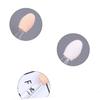 DECOMELODY 30pcs Double-ended Eyeshadow Brush Applicator Tool for Women Brush Heads for Natural to Dramatic Look White view 3