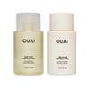 OUAI Fine Hair Shampoo & Conditioner Set, Travel Size - Volumizing Shampoo & Conditioner - With Strengthening Keratin, Biotin & Chia Seed Oil - Sulfate, Paraben & Phthalate Free (3 Oz) view 1