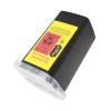 KIMISS Disposal Vane/Wing Container for Barbershop & Hair Salon  Shaving Knife Vane/Wing Disposal Box, Chemical, Safe & Convenient for Used, Plastic, Ideal Home (Black) view 1