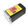 KIMISS Disposal Vane/Wing Container for Barbershop & Hair Salon  Shaving Knife Vane/Wing Disposal Box, Chemical, Safe & Convenient for Used, Plastic, Ideal Home (Black) view 2