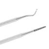 2pcs Ingrown Toenail Tools Stainless Steel Nail Picker & Dual Ends Nail File for Effective Toenail Cleaning & Maintenance view 2