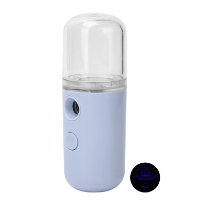 Handheld Face Mist Sprayer - Rechargeable Moisturizing & Hydrating Face Humidifier with Fine Mist Technology for Skin Nourishment (Light Purple)