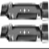2 BLADES GX20249 GX20433 GY20567 for JOHN DEERE L100 L100-L118 L105 L107 L108 L110 view 1