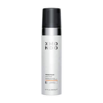 XMONDO Hair Wavetech Wave Foam, Vegan Styling Foam for Wavy Hair with Pro-Vitamin B5 and Nutrients to Hydrate Hair, Enhance Natural Curl Pattern and Fight Frizz, 6.7 Fl. Oz