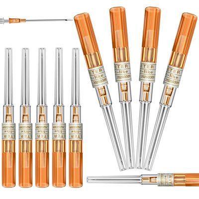 Catheter Piercing Needles - 6Pcs 14G Catheter Needles Cateter Para Catheter Hollow Needles for Ear Nose Belly Cartilage Piercing Needles - Professional Quality for Piercing Tool Supplies