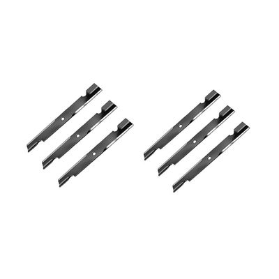 Replacement part fits 6 Notched High Lift Blades 103-6403-S Fits Exmark 60" Cut Ct Front Runner 11224 CHStet40169