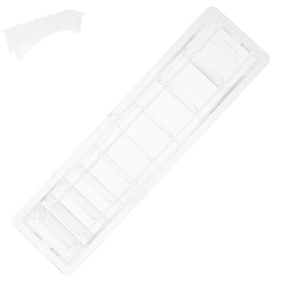 BAZEITFLOW Electric Clipper Comb Storage Box 10 Slots Plastic Hairdressing Accessories Case for Hair Clippers and Combs for Salon Professionals and Home Use
