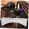 BAZEITFLOW Electric Clipper Comb Storage Box 10 Slots Plastic Hairdressing Accessories Case for Hair Clippers and Combs for Salon Professionals and Home Use view 2