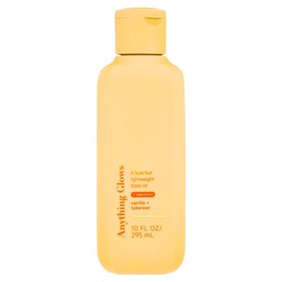 Anything Glows Body Oil for Dry Skin for Women & Men, 10 oz (Pack of 1)
