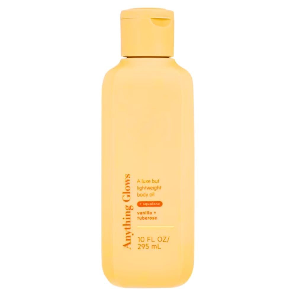Anything Glows Body Oil for Dry Skin for Women & Men, 10 oz (Pack of 1)