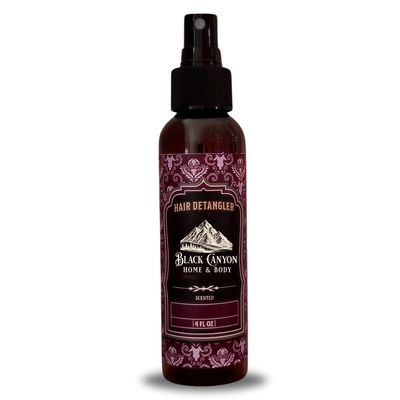 Black Canyon Banana Coconut Scented Hair Detangler with Argan Oil, 4 Oz