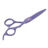 6 Inch Stainless Steel Beard Trimming Scissors, Tension Hairdressing Clippers, accurate for Neat Haircuts, Ergonomic, Ideal for Home Salon or Barber Use (Purple) view 2