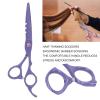 6 Inch Stainless Steel Beard Trimming Scissors, Tension Hairdressing Clippers, accurate for Neat Haircuts, Ergonomic, Ideal for Home Salon or Barber Use (Purple) view 3