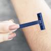 ASAKKURA 24pcs Disposable Shaving for Men and Women Travel-friendly Hair Trimmer for Smooth Hair Removal view 3