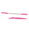 Healeved 2pcs Facial Hair Remover and Eyebrow Razor Set Spring Epilator for Women for Face Cheeks and Upper Lip Hair Removal Pink view 1