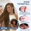 Brown Human Braiding Hair for Boho Braids,150g 24 Inch 6 Bundles # 30 Deep Water Wave Bulk Boho Curly Human Hair Bundle for Braiding,12 A Auburn No Weft Wet and Wavy Knotless Braiding Hair Extensions view 4