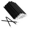 50 disposable lip color brushes Lipstick gloss applicator Hollow lip brush Portable cosmetic beauty tools, disposable nail oil, Cookie paint, Cookie, color burush view 1