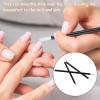 50 disposable lip color brushes Lipstick gloss applicator Hollow lip brush Portable cosmetic beauty tools, disposable nail oil, Cookie paint, Cookie, color burush view 2