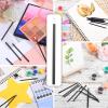 50 disposable lip color brushes Lipstick gloss applicator Hollow lip brush Portable cosmetic beauty tools, disposable nail oil, Cookie paint, Cookie, color burush view 3