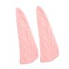 Beavorty 2pcs Coral Fleece Hair Towel Turbans for Women Quick Drying Hair Wraps Absorbent and Comfortable for Bathroom and Beauty Salon Use view 1