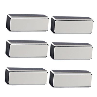VALICLUD 6Pcs Four Sided Nail Durable Board Nail Files for Natural Nails Soft Sponge Nail Sanding Blocks for DIY Manicure Portable Nail Tools Grey