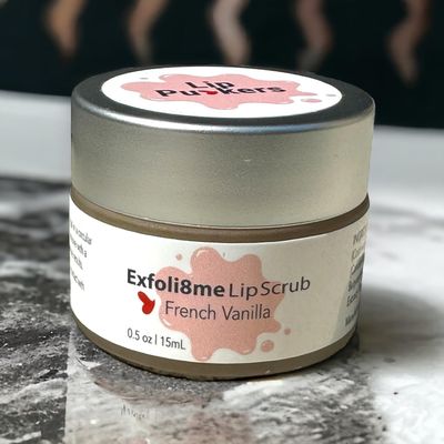 Exfoli8me Lip Scrub (.50oz, French Vanilla)
